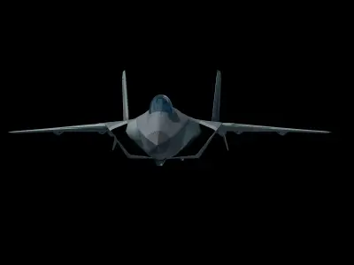 3D J-20 fighter j-20 J20 j-20 stealth fighter j-20 Weilong model 3D model