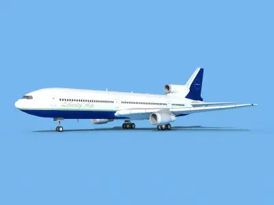 Lockheed L-1011 Liberty Air 3D model