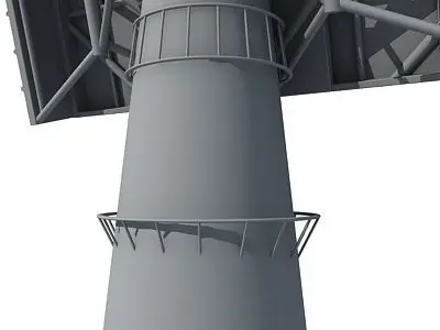 Detailed Radar 4 3D model
