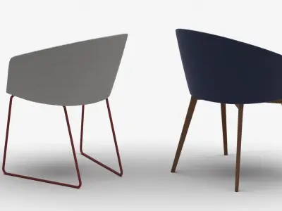 capdell moon chair Free 3D model