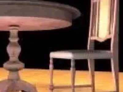 Fancy chair Free 3D model