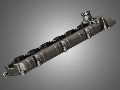 Engine Valve Cover 3D model