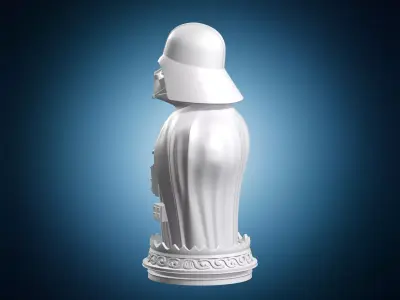 Darth Vader Helmet Bust Statue Collectible 3D print model