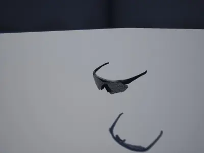 ESS Crossbow glasses Low-poly 3D model