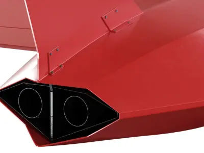 Hadid-110 kamikaze Dalahu drone 3D model