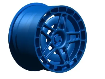 Fifteen52 Turbomac Rim V4 Low-poly 3D model