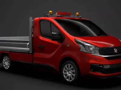 Fiat Talento Tipper 2020 3D model
