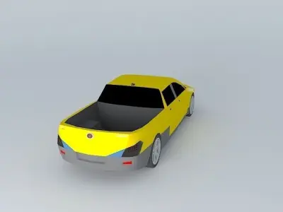 Edolix Tyrant 4 Door Twin Cam 2.5 Free 3D model