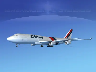 Boeing 747-8 Freighter 1 3D model