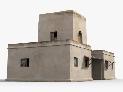 Arab xx18 Low-poly 3D model