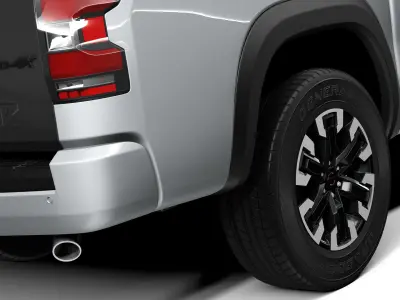 Nissan Frontier 2022 3D model get