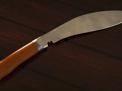 Kukri - Gorkha Knife 3D model