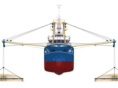 Fishing Boat - 01 -  3D model