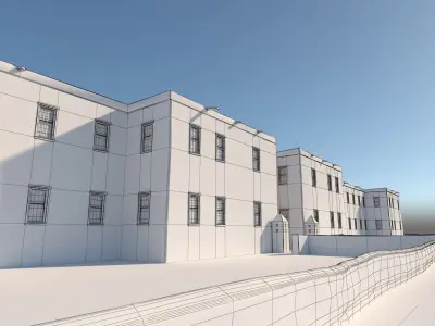 Medieval Military Camp 3D model