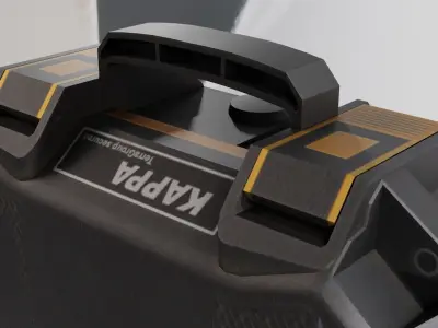 Secure container Kappa 3D model
