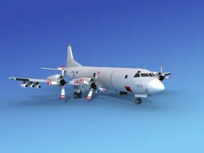Lockheed P-3 Orion Royal Australian Navy 2 3D model