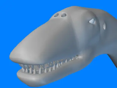 Apatosaurus- Type-1 3D model