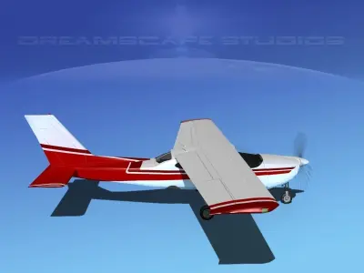 Cessna C-177RG Cardinal  V04 3D model