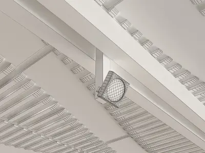 Ceiling panel 3D model