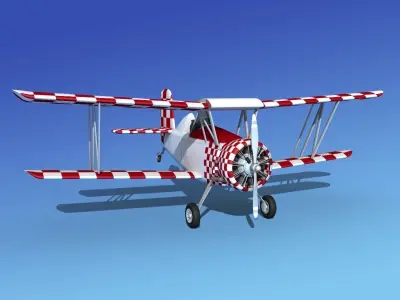 Grumman G-164 AgCat V12 Sport 3D model