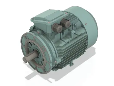 3 Phase AC induction motors - Frame size 112 3D model