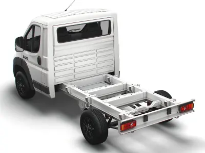 RAM Promaster Chassis Truck 3000WB 2022 3D model