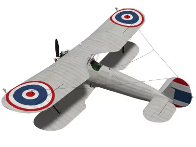 Bristol Bulldog Mk-II 3D model