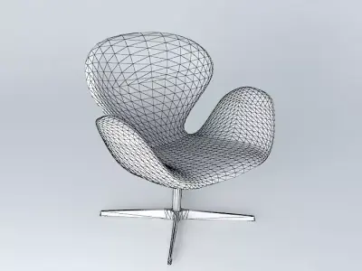 polrona swan Free 3D model