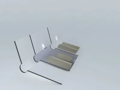 Luggage Compartments Set Free 3D model