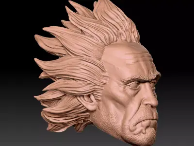 Realistic Cartoon Scientist 3D print model purchase
