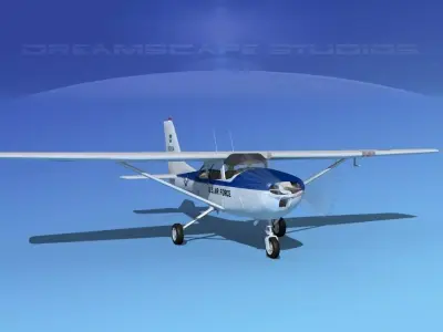 Cessna T-41 Mescalero USAF 2 3D model