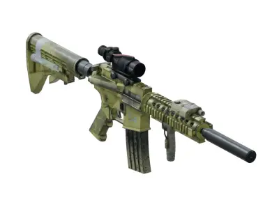 M4 Carabine Free low-poly 3D model