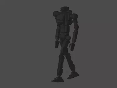 Battle Frame Mech- Inner-Base Frame Free low-poly 3D model