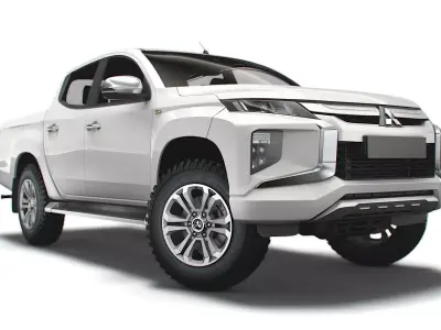 Mitsubishi L200 UK-spec Trojan 2021 3D model