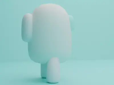 Among Us-White 3D model