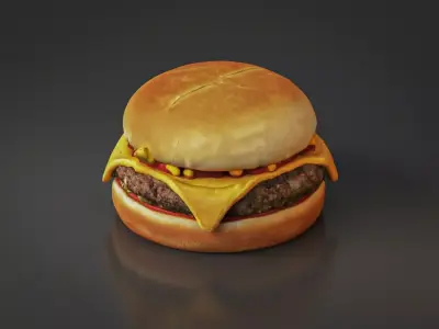 Cheeseburger 3D model