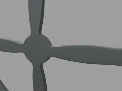 Steering Wheel Car 06 Low-poly 3D model