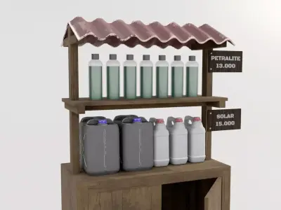 Kios BBM 3D print model