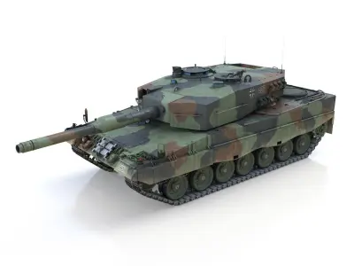 Leopard 2A4 Main Battle Tank - 427  3D model
