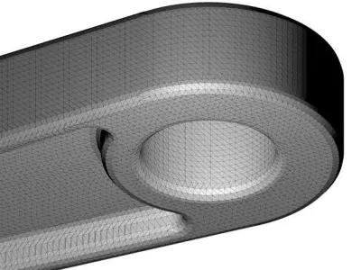 Rusty Steel Spanner 3D model