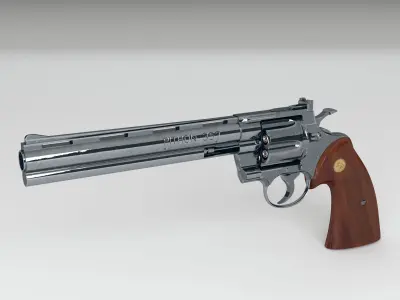 Revolver 3D model