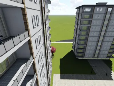 A apartment 3D model