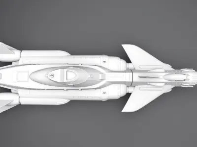 Skydiver One Scale model 3D print model