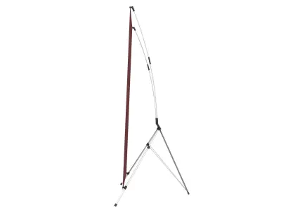 Xbanner retractable banner stand 3D model