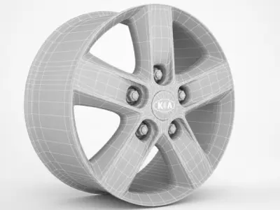 Kia Ceed Rims collection 3D model
