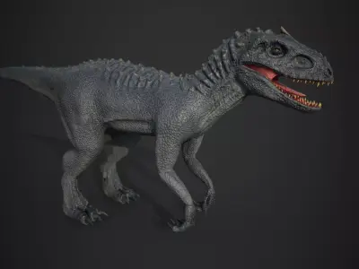 INDOMINUS REX dinosaur jurassic world 3D model