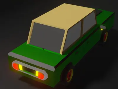 osmari car Free 3D model