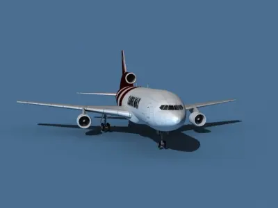 Lockheed L-1011-50 Cargo Max 3D model