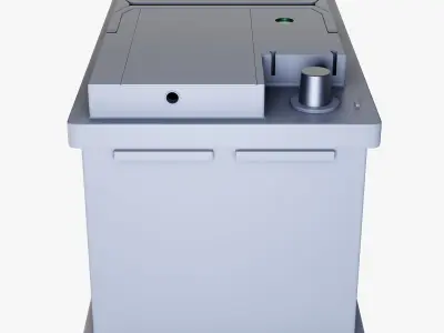 Car Battery 3D model