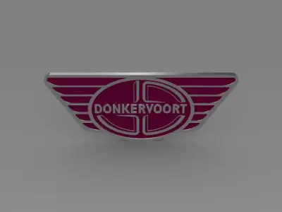 Donkervoort logo 3D model